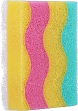 Rectangular Shower Sponge ‘Rainbow 19‘ - Cari — photo N1