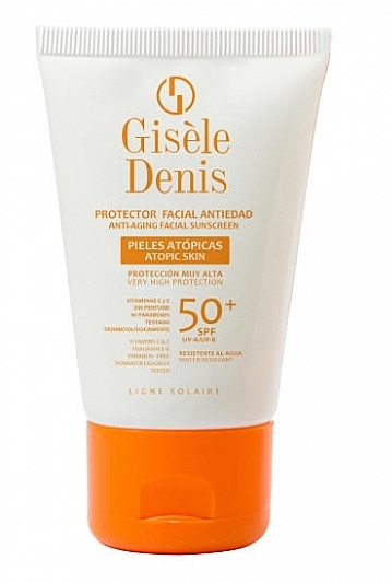 Sun Cream for Allergy-Prone Skin - Gisele Denis Facial Sunscreen Atopic Skin Spf50 — photo N2