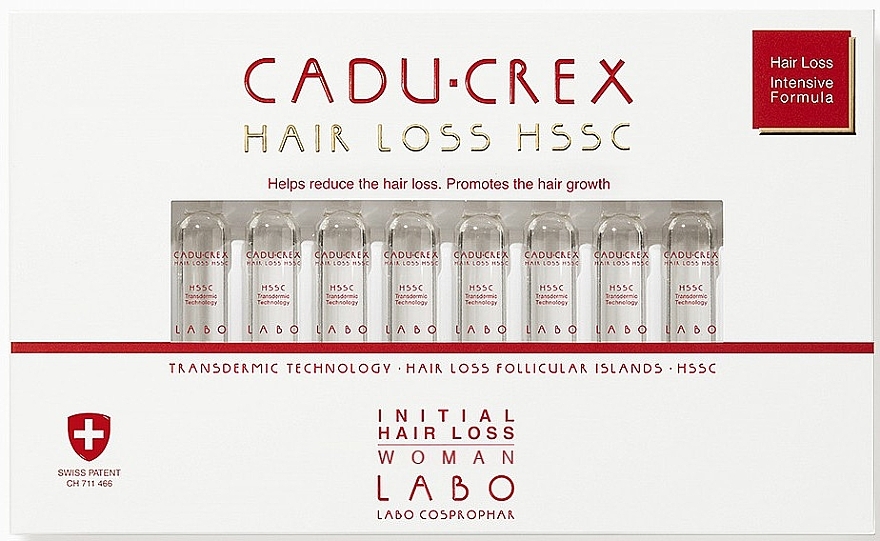 Moderate Hair Loss Treatment for Women - Labo Cadu-Crex Treatment for Initial Hair Loss HSSC — photo N1