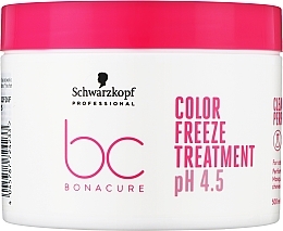 Mask for Colored Hair - Schwarzkopf Professional Bonacure Color Freeze Treatment pH 4.5 — photo N4