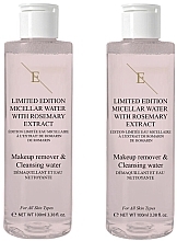 Fragrances, Perfumes, Cosmetics Set - Eclat Skin London Limited Edition Micellar Water With Rosemary Extract (micellar/water/2x100ml)