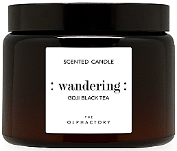 Scented Candle in Jar - Ambientair The Olphactory Goji Black Tea Scented Candle — photo N8