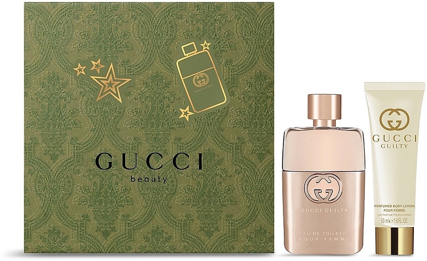 Gucci Guilty Pour Femme - Set (edt/50ml + b/lot/50ml) — photo N1