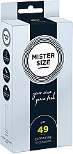 Latex Condoms, size 49, 10 pcs. - Mister Size Extra Fine Condoms — photo N1