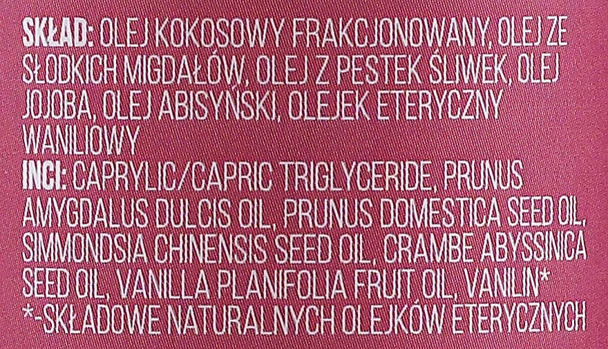 Plum & Vanilla Body Oil - Cztery Szpaki — photo N2