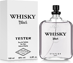 Evaflor Whisky Black - Eau de Toilette (tester without cap) — photo N2