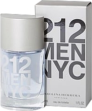 Fragrances, Perfumes, Cosmetics Carolina Herrera 212 Men NYC - Set (edt/2x30ml) 