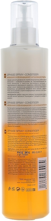 Biphase Spray Conditioner with Argan Extract - Tico Professional Expertico Argan Oil — photo N7