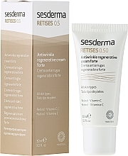 Anti-Wrinkle Regenerating Cream Forte - SesDerma Laboratories Retises 0.50% Antiwrinkle Regenerative Cream Forte — photo N1