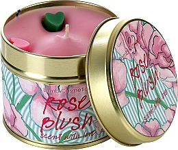 Fragrances, Perfumes, Cosmetics Scented Candle in Can - Bomb Cosmetics Rose Blush Tinned Candle