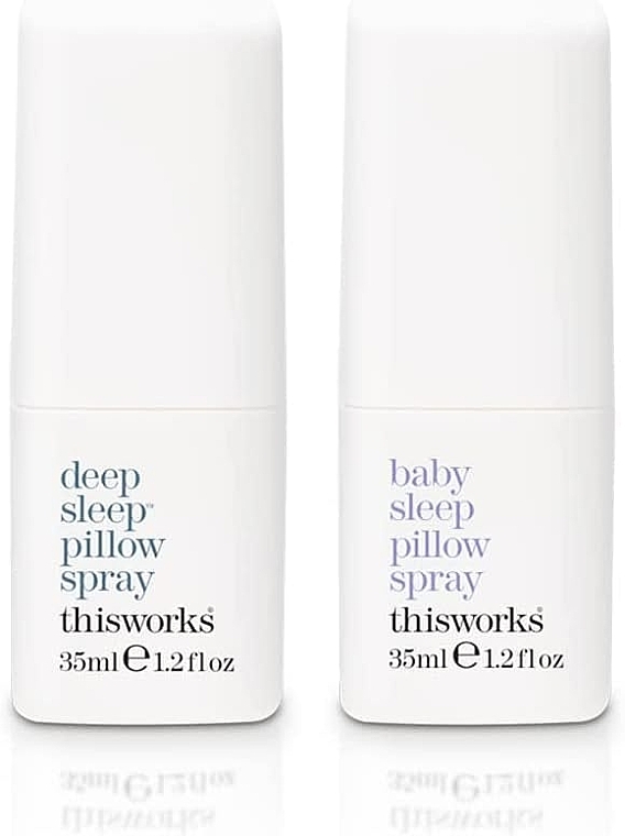 セット - This Works Deep Sleep Parent & Baby Pillow Spray Duo Set (mist/2x35ml) — photo N2