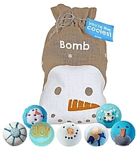 Fragrances, Perfumes, Cosmetics Bath Bomb Set - Bomb Cosmetics You're The Coolest Hesian Gift Bag