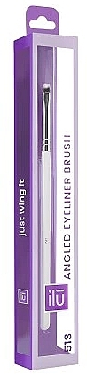 Eyeliner Brush - Ilu 513 Angled Eyeliner Brush — photo N2