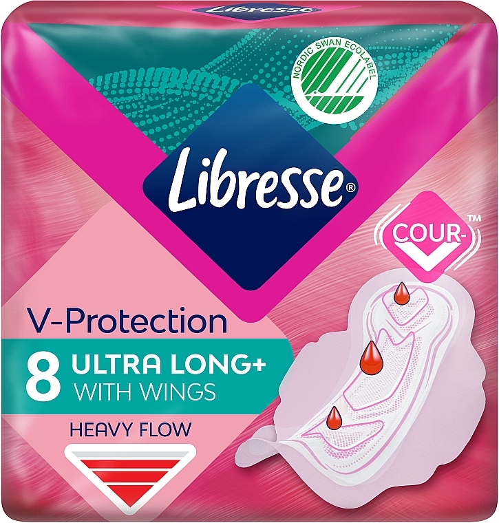 Sanitary Pads, 8 pcs - Libresse Ultra Thin Super Soft — photo N8