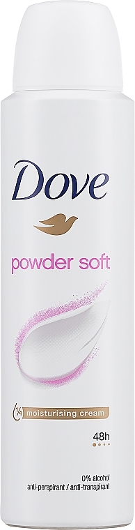 Antiperspirant Spray - Dove Powder Soft — photo N1