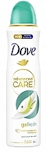 Fragrances, Perfumes, Cosmetics Pear & Aloe Antiperspirant Deodorant - Dove Advanced Care Pear & Aloe Vera Antiperspirant Deodorant Spray
