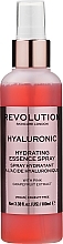 Fragrances, Perfumes, Cosmetics Facial Spray - Makeup Revolution Hyaluronic Hydrating Essence Spray