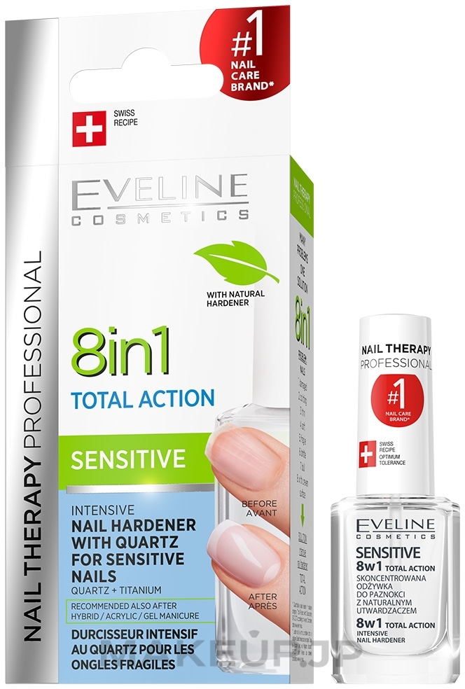 Universal Nail Polish - Eveline Cosmetics Nail Therapy Professional Sensitive — photo 12 ml