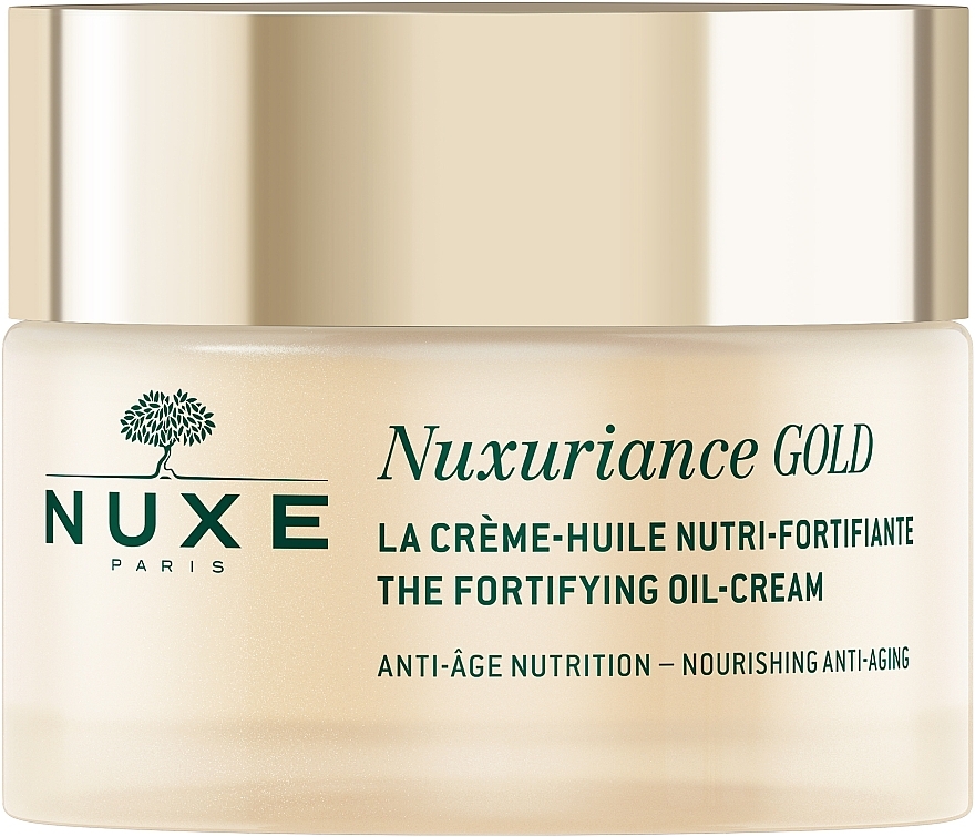 Nourishing Intensive Oily Cream for Dry Skin - Nuxe Nuxuriance Gold Nutri-Fortifying Oil-Cream — photo N1