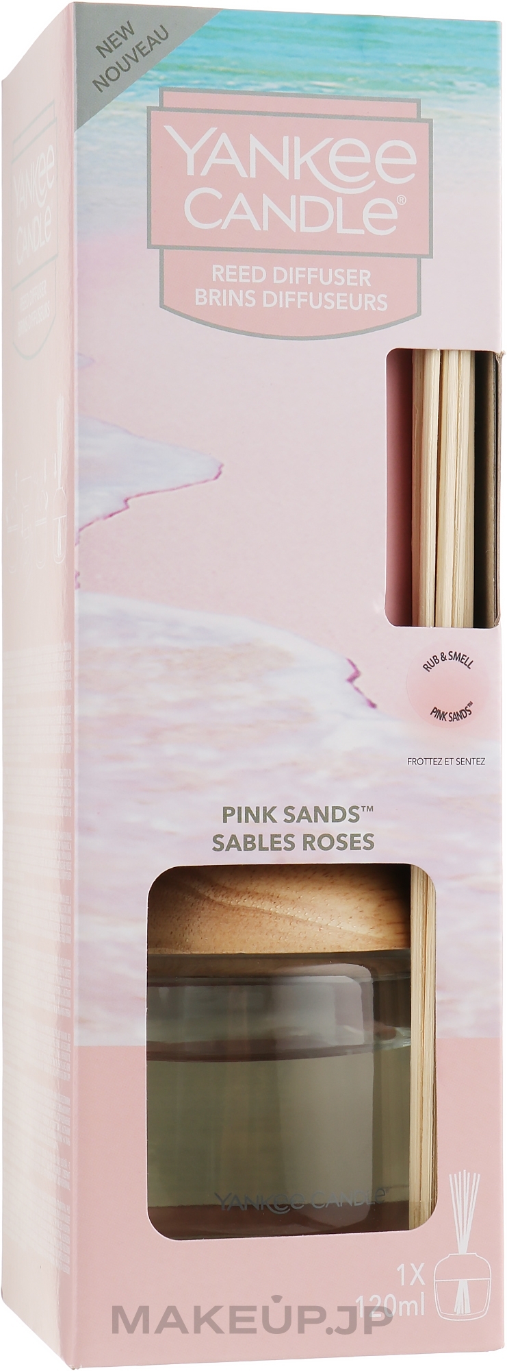 Pink Sands Reed Diffuser - Yankee Candle Pink Sands  — photo 120 ml