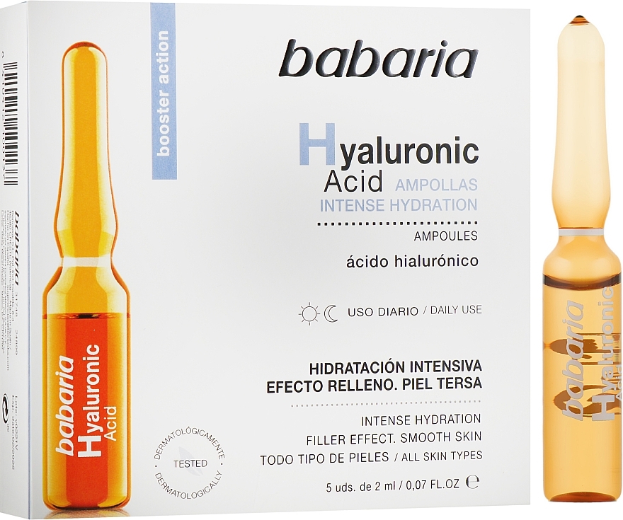 Hyaluronic Acid Ampoule - Babaria Hyaluronic Acid Ampoule — photo N1