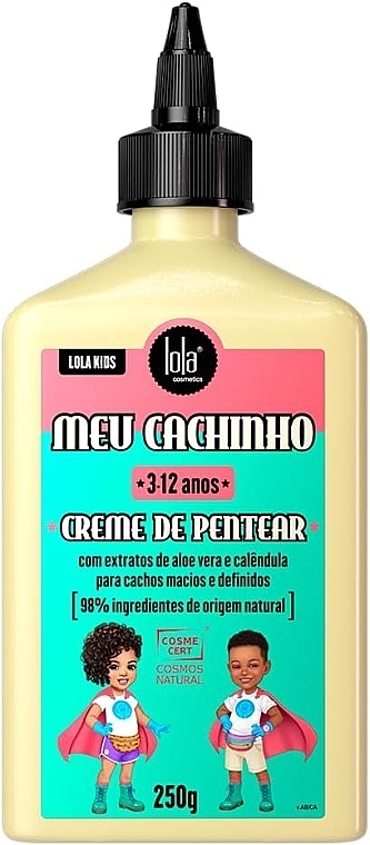 Kids Styling Cream for Curly Hair - Lola Cosmetics Meu Cachinho Cream — photo N1