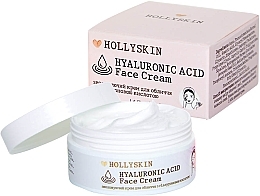 Fragrances, Perfumes, Cosmetics Moisturizing Face Cream with Hyaluronic Acid - Hollyskin Hyaluronic Acid Face Cream