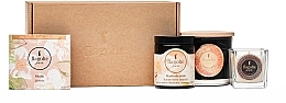 Fragrances, Perfumes, Cosmetics Set - Flagolie Glam Set (soap/90g + b/oil/140g + candle/170g + candle/70g)