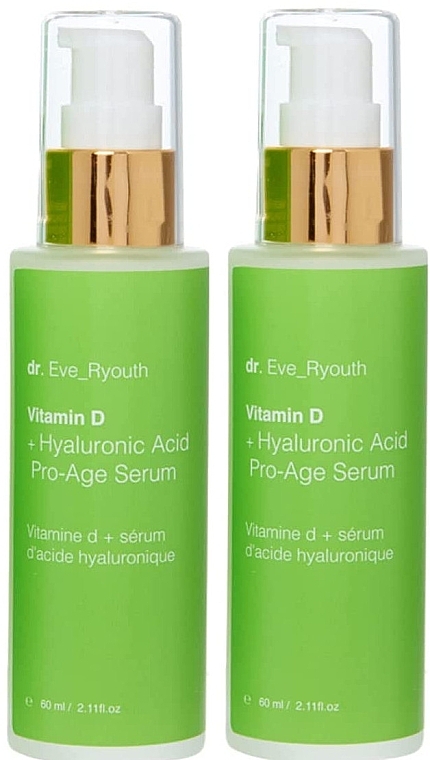 Face Serum Set - Dr. Eve_Ryouth Vitamin D + Hyaluronic Acid Pro-Age — photo N2