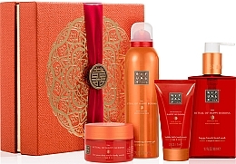 Fragrances, Perfumes, Cosmetics Set - Rituals The Ritual of Happy Buddha (scr/125g + b/cr/200ml + sh/gel/200ml + hand/wash/50ml)