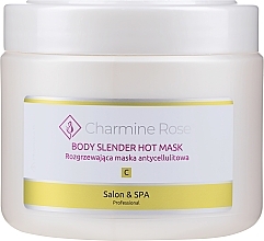 Fragrances, Perfumes, Cosmetics Warming Anti-Cellulite Mask - Charmine Rose Body Slender Hot Mask