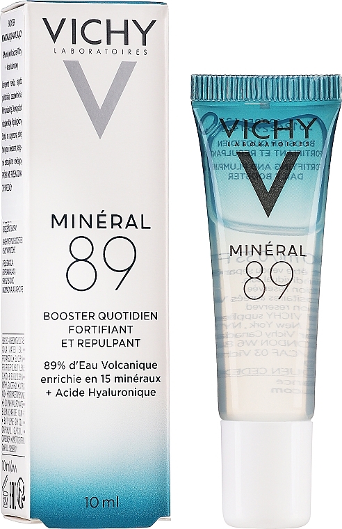 GIFT! Firming & Moisturising Daily Gel Booster - Vichy Mineral 89 Fortifying And Plumping Daily Booster (mini size) — photo N2