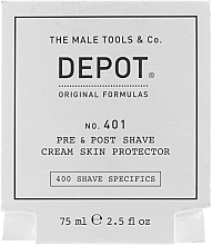 Fragrances, Perfumes, Cosmetics Protection Cream Before and After Shaving - Depot Shave Specifics 401 Pre & Post Cream Skin Protector