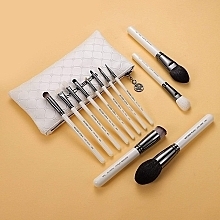 Makeup Brush Set - Eigshow Beauty Makeup Brush Master Bright Silver — photo N1