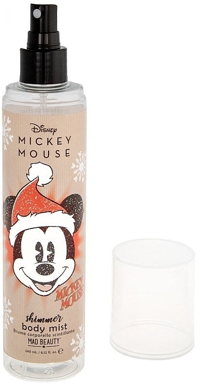 Body Spray - Mad Beauty Disney Mickey Jingle All The Way Shimmer Body Mist — photo N2