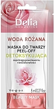 Fragrances, Perfumes, Cosmetics Rose Water Exfoliating Peel-Off Mask - Delia Beauty Mask