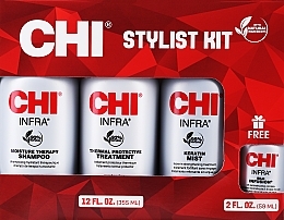 Set - CHI Stylist Kit (shm/355ml + cond/355ml + mist/355ml + silk/59ml) — photo N1