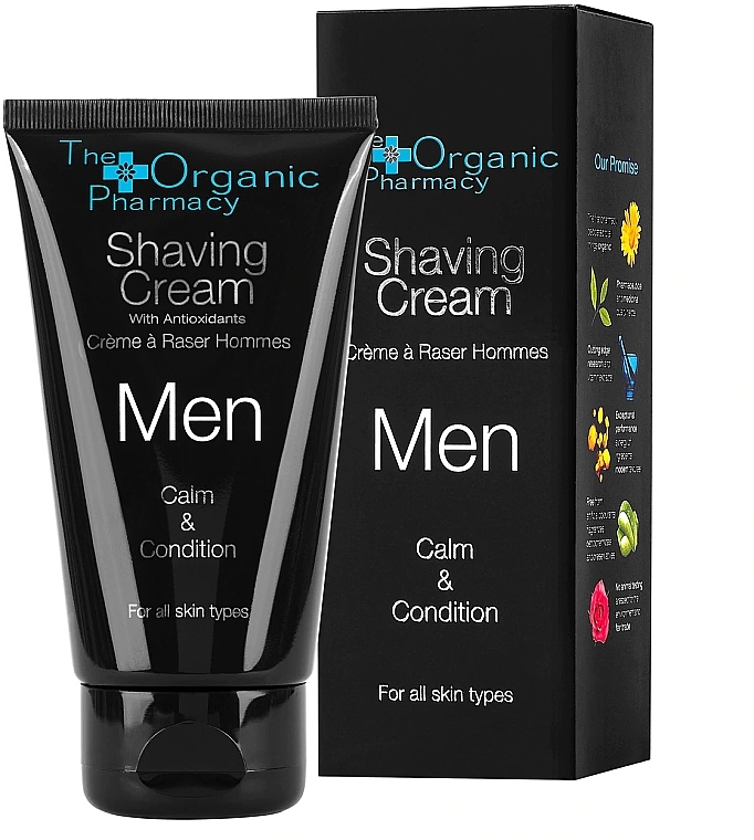 Shaving Cream - The Organic Pharmacy Men Shaving Cream — photo N1