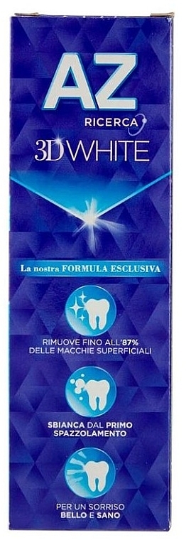 Whitening Toothpaste - AZ Ricerca White & Cool 3D White Toothpaste — photo N3