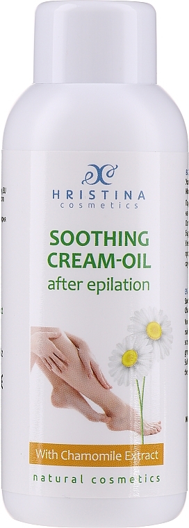 After Hair Removal Soothing Cream-Oil - Hrisnina Cosmetics Soothing Crem-oil After Epilation — photo N2