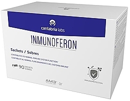 Fragrances, Perfumes, Cosmetics Dietary Supplement for Immune System Support, 90 Sachets - Cantabria Labs Inmunoferon Sachets