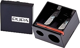 Double Pencil Sharpener, black - Pupa Double Pencil Sharpener — photo N6