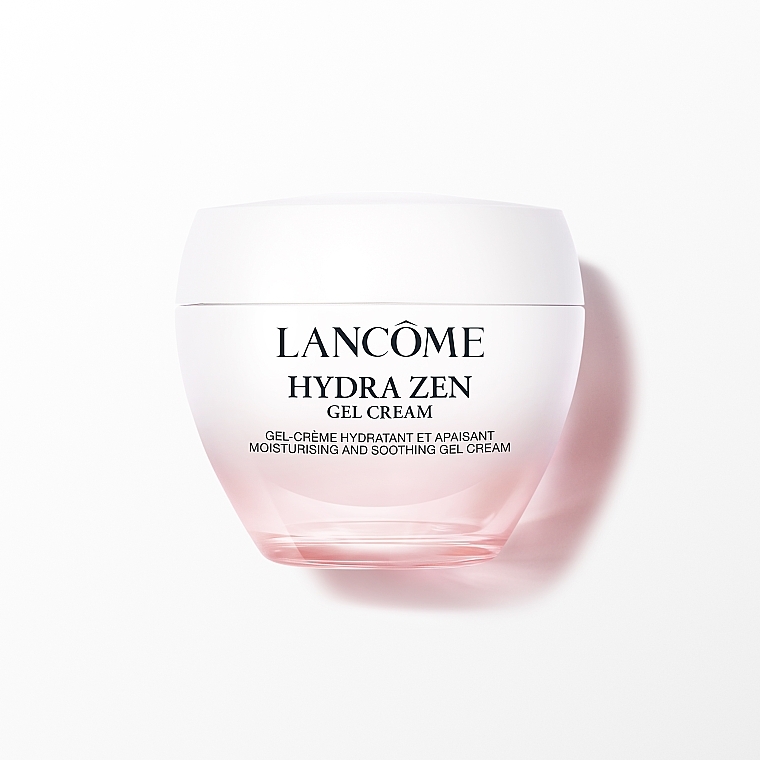 Moisturizing & Softening Face Cream-Gel with Hyaluronic Acid & Rose extract - Lancome Hydra Zen Gel Cream — photo N2