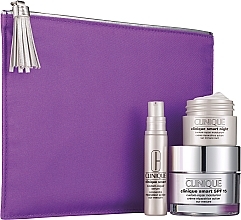 Fragrances, Perfumes, Cosmetics Set - Clinique Smart (d/cr/50ml + n/cr/15ml + ser/10ml + bag)