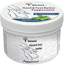 Pepper Mint Hand & Foot Butter - Verana Hand & Foot Butter Peppermint — photo N1