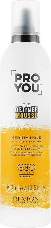 Medium Hold Hair Mousse - Revlon Professional Pro You The Definer Mousse Medium Hold — photo N5