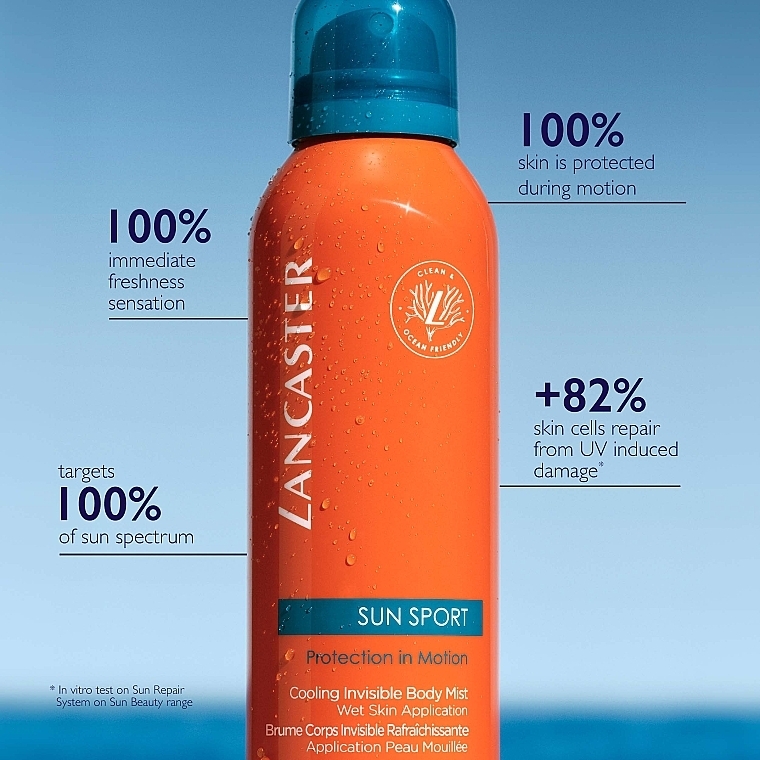 Sun Body Mist - Lancaster Sun Sport Protection In Motion — photo N3