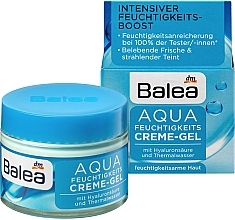 Face Cream-Gel - Balea Aqua Moisture Cream Gel — photo N1