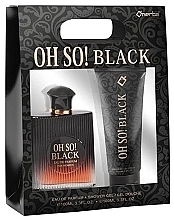 Fragrances, Perfumes, Cosmetics Omerta Oh So! Black - Set (edp/100ml + sh/gel/100ml) 