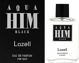 Fragrances, Perfumes, Cosmetics Lazell Aqua Him Black - Eau de Parfum